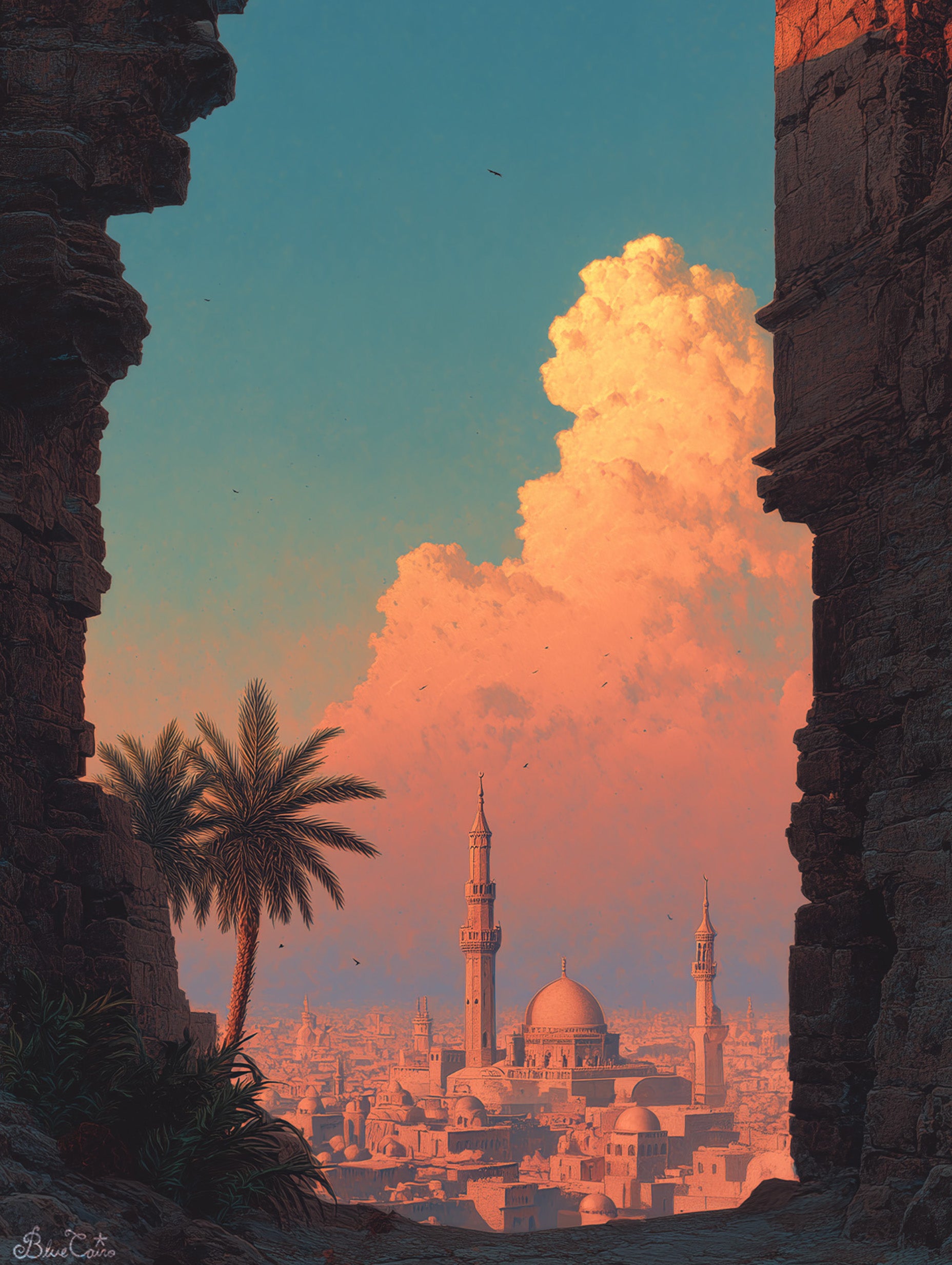 Sunset from the Forgotten Khanqah