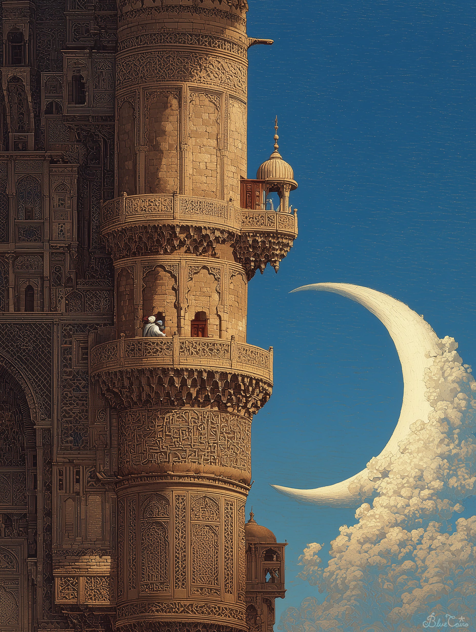 The Muezzin and the Crescent