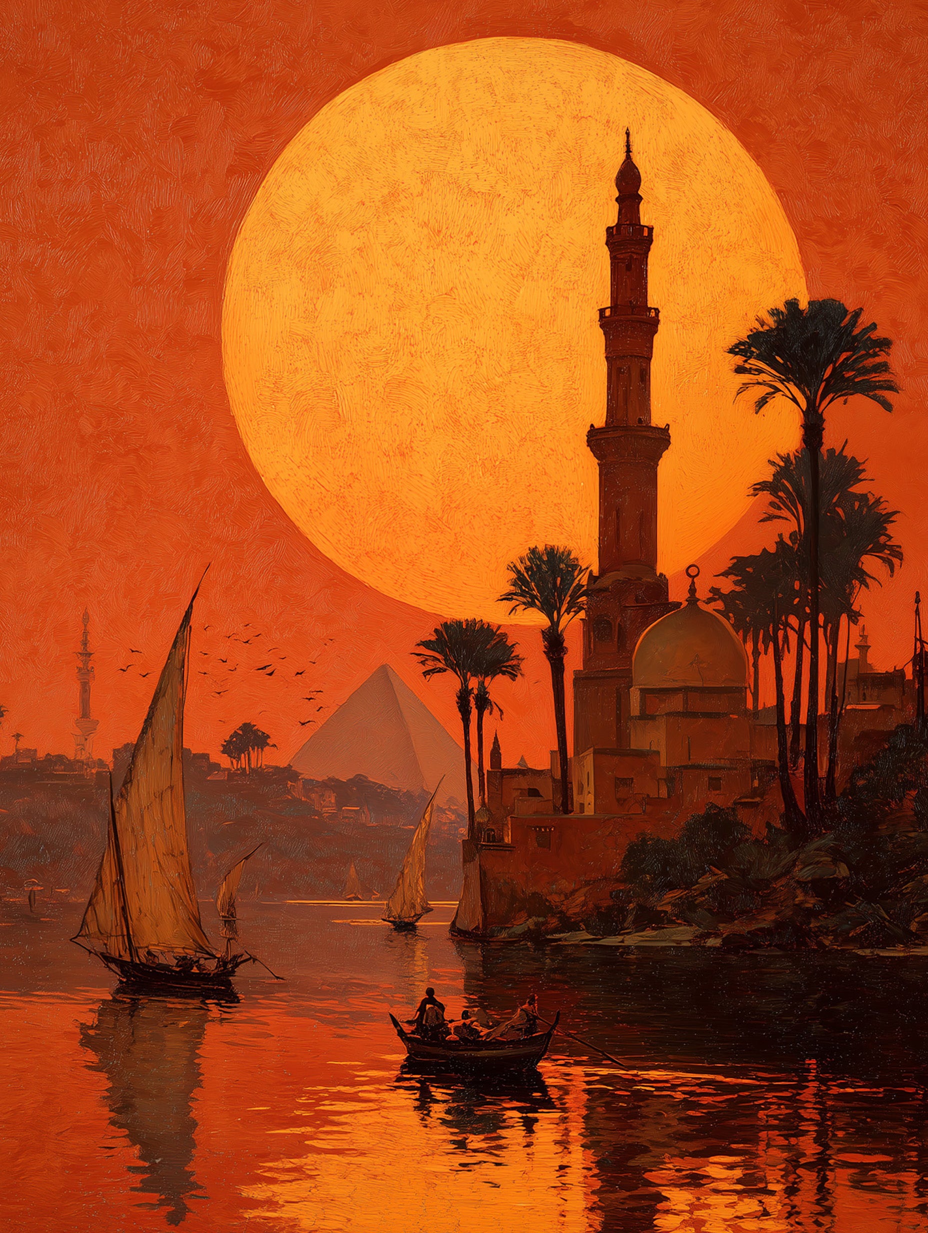 The Nile Drinking the Sun