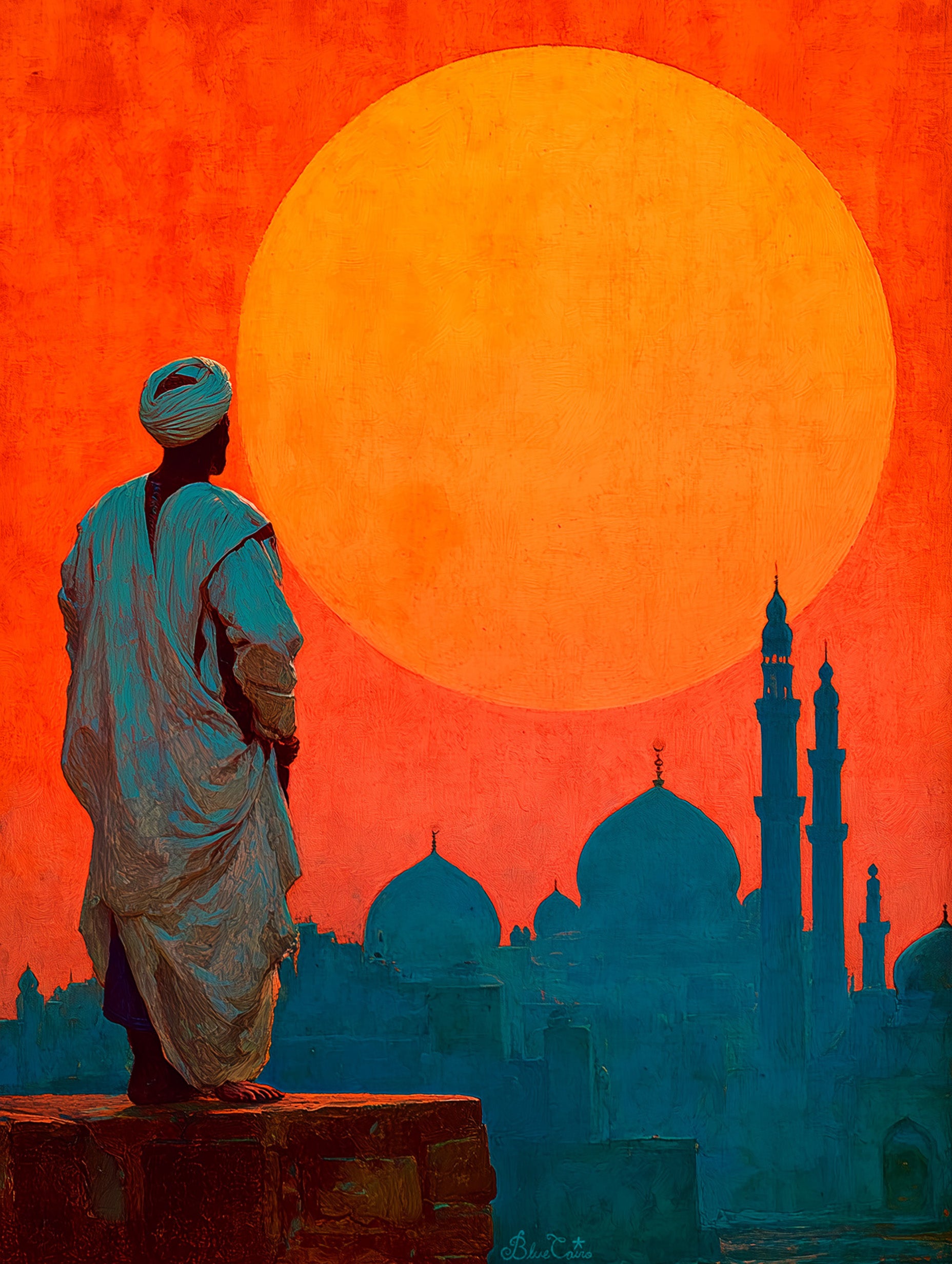 The Saffron Sun