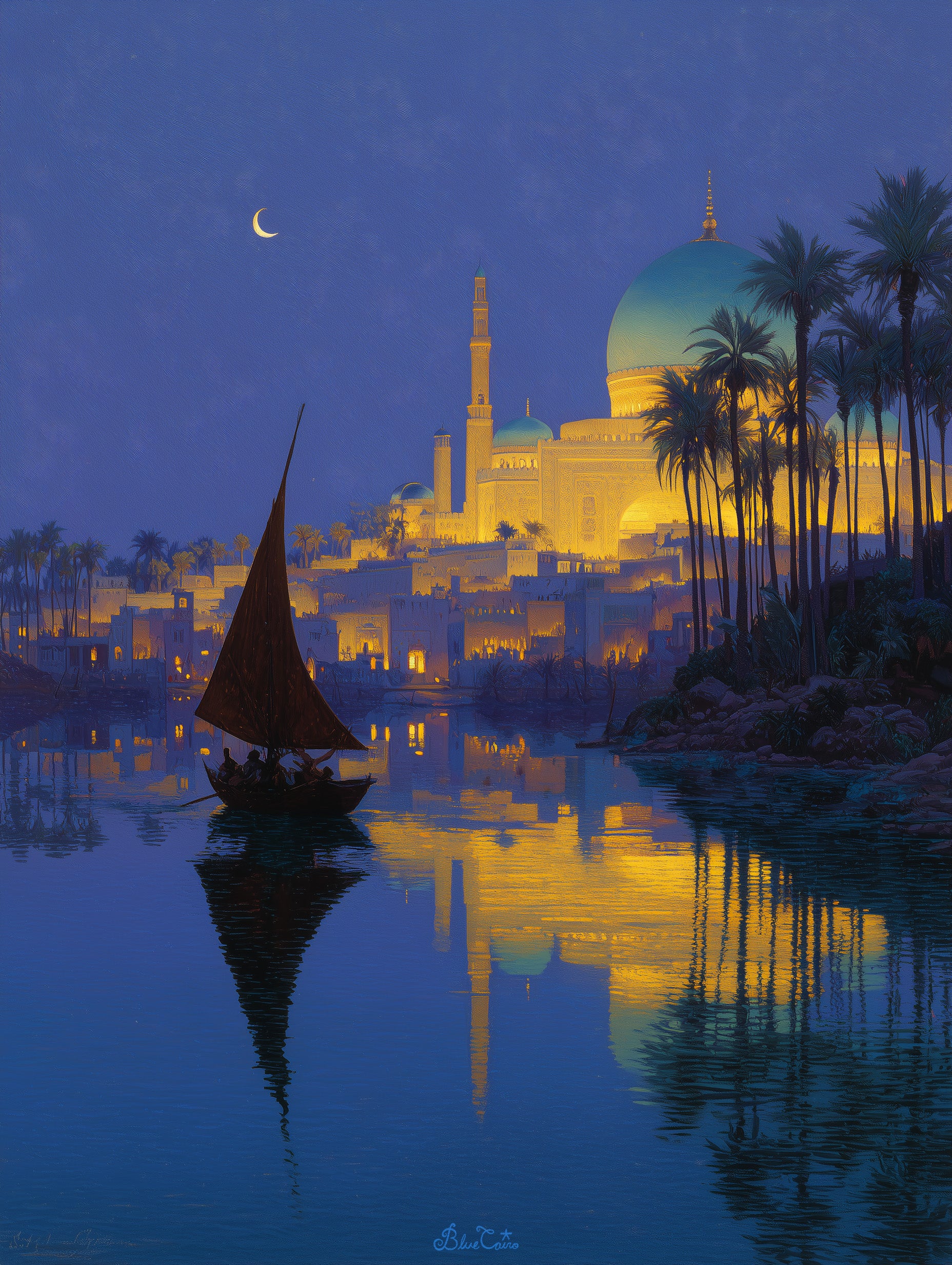 Floating on the Tigris