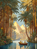 Floating to the Pyramids