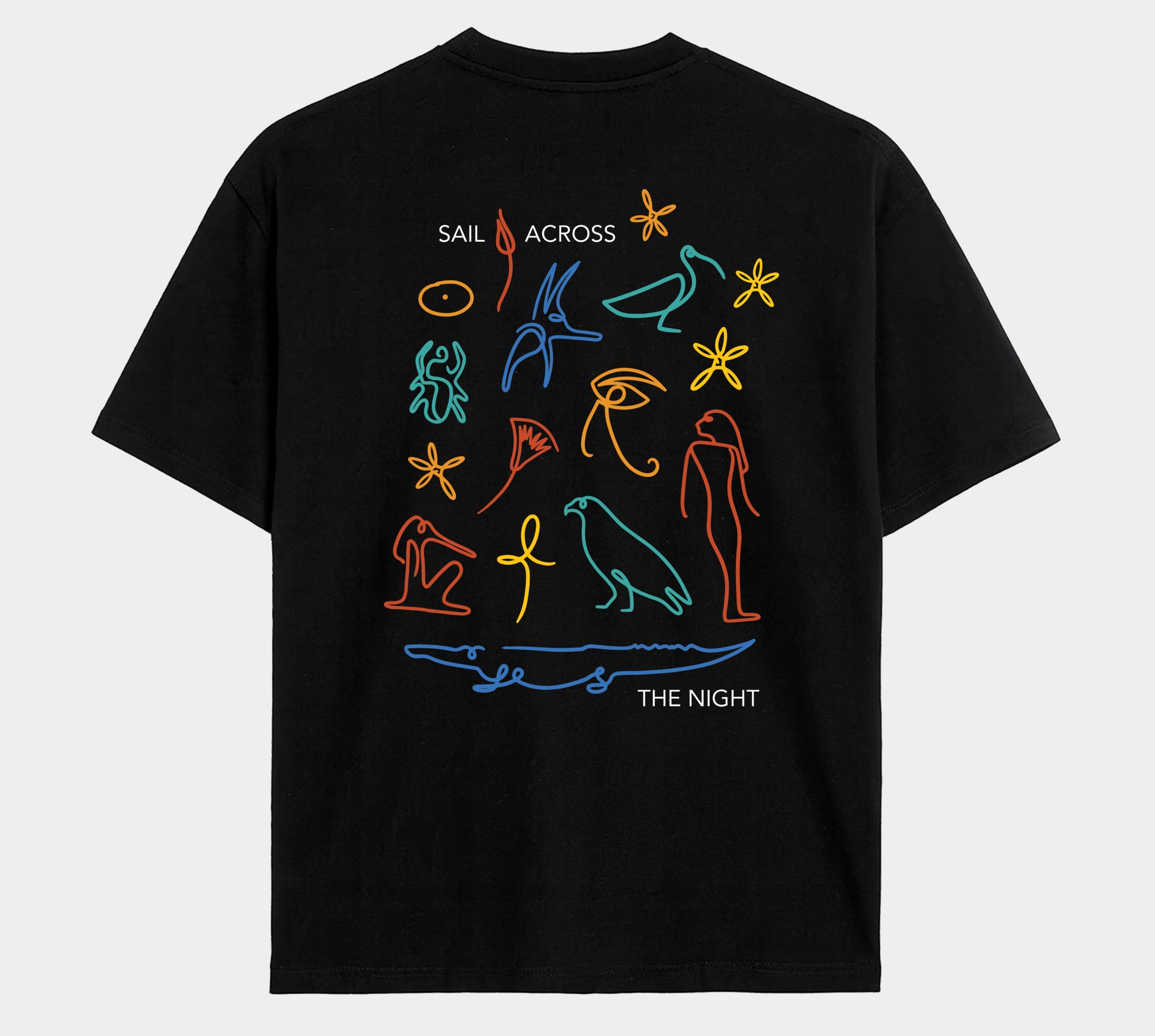 Hieroglyphics Oversized T-Shirt