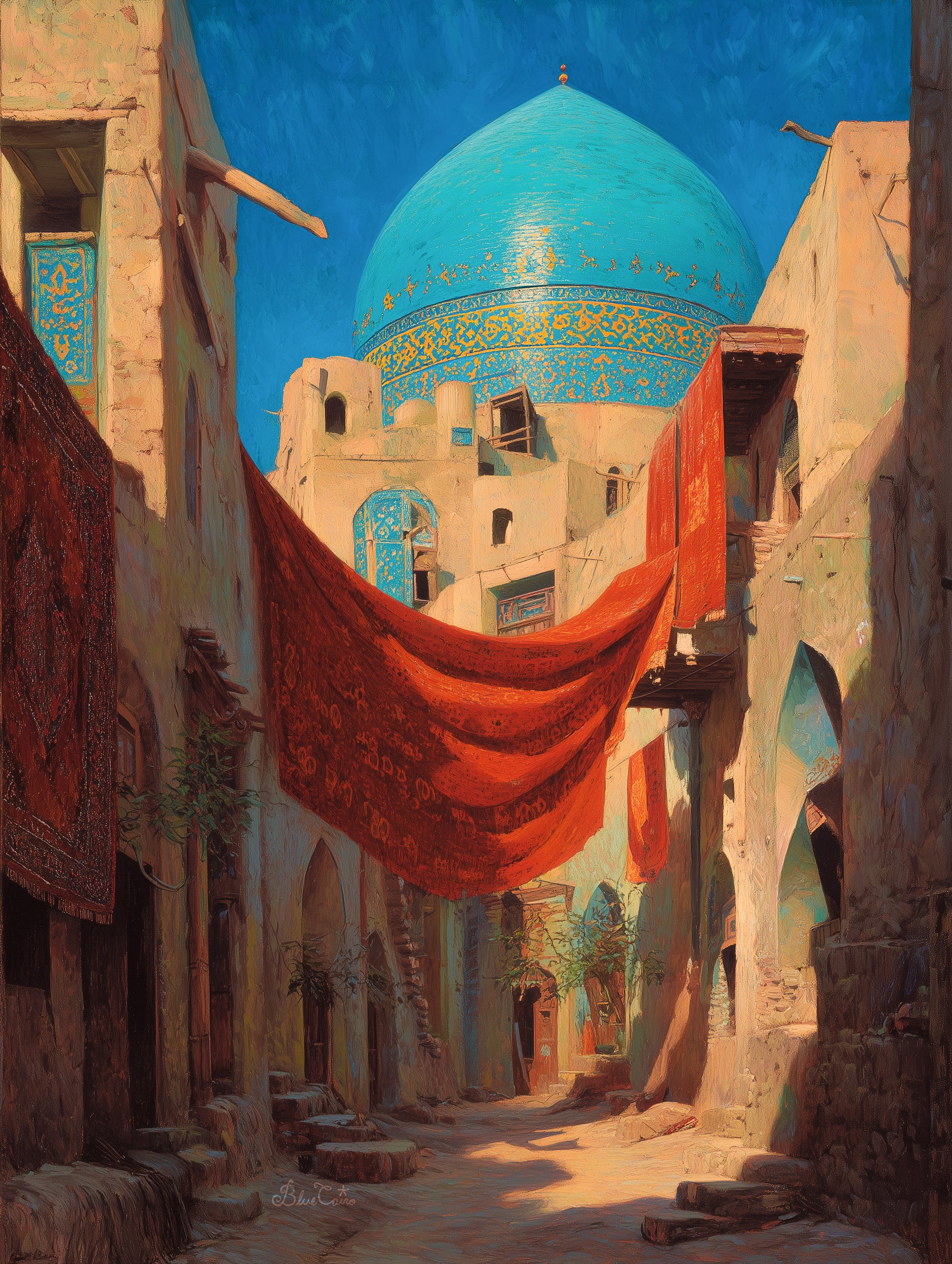 In the Shade of the Blue Dome