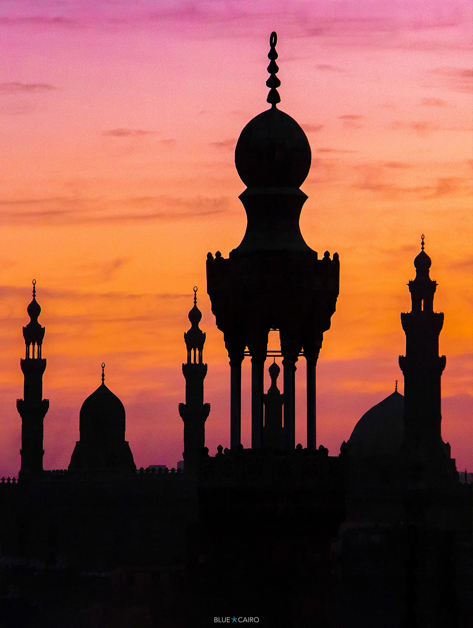 Sunrise over Old Cairo