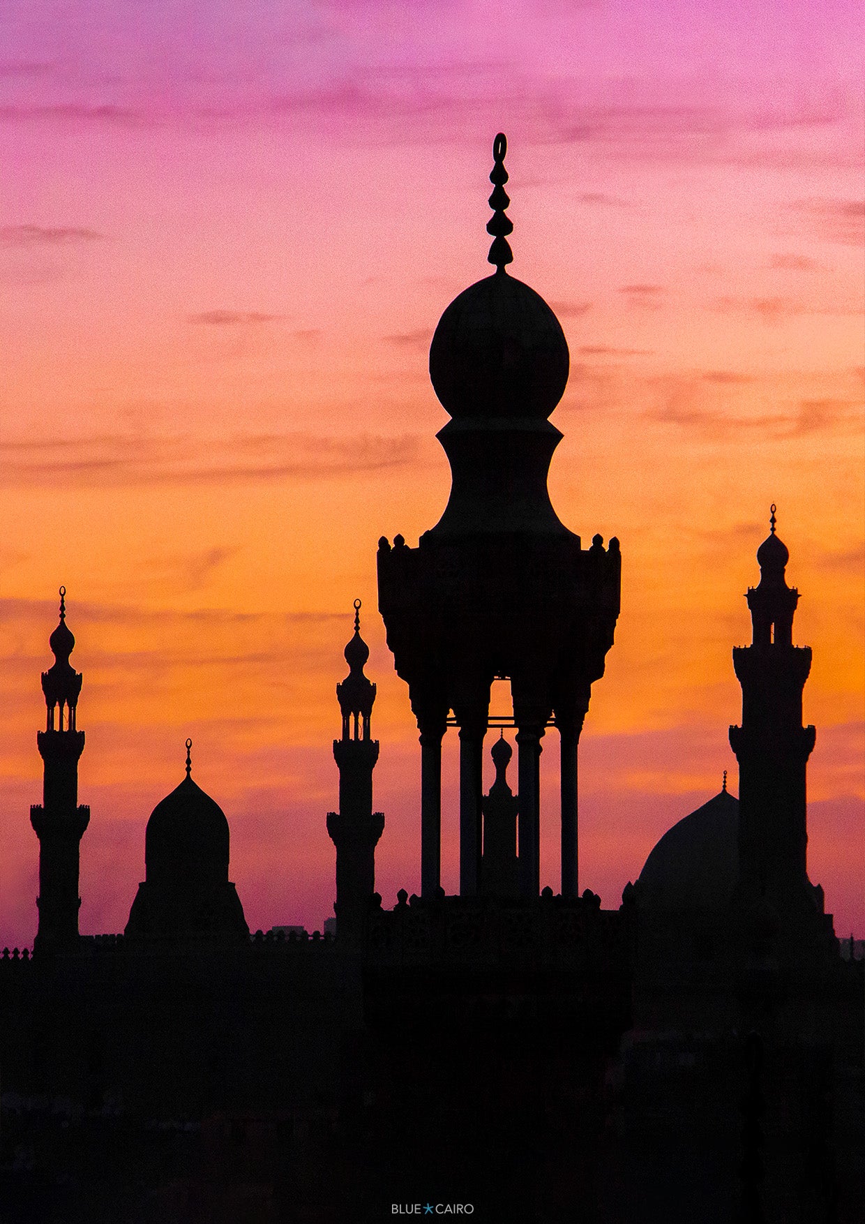 Sunrise over Old Cairo