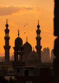 Sunset over Old Cairo