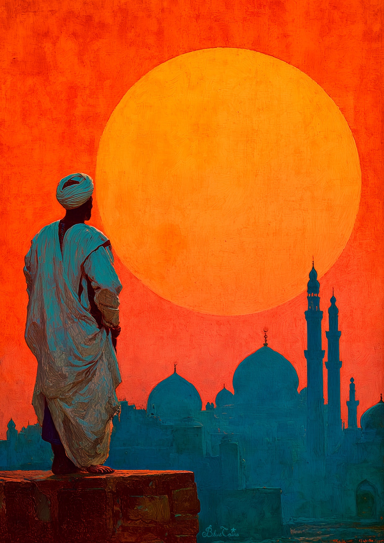 The Saffron Sun